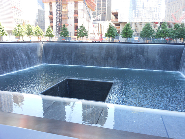 WTC memorial pool