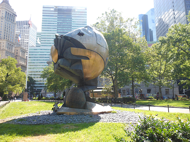 WTC globe