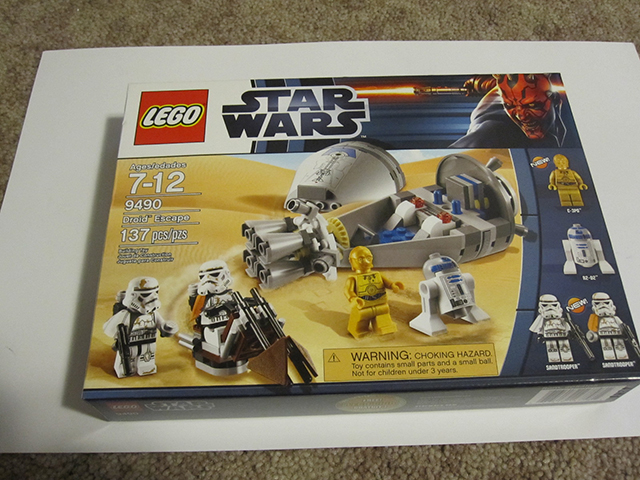 LEGO sw droid escape