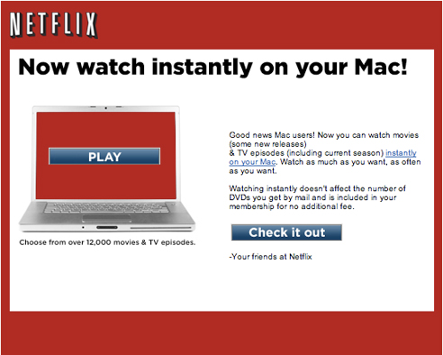 Instant Watch on Mac