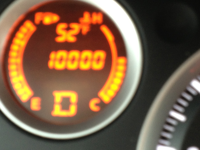 10,000 miles