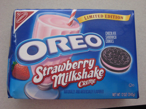 Strawberry Milkshake Oreos