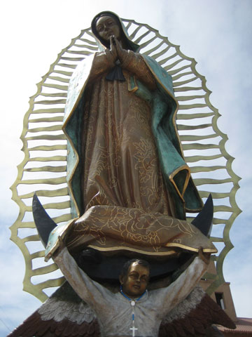 Mary statue