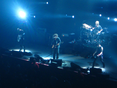 The Cure live